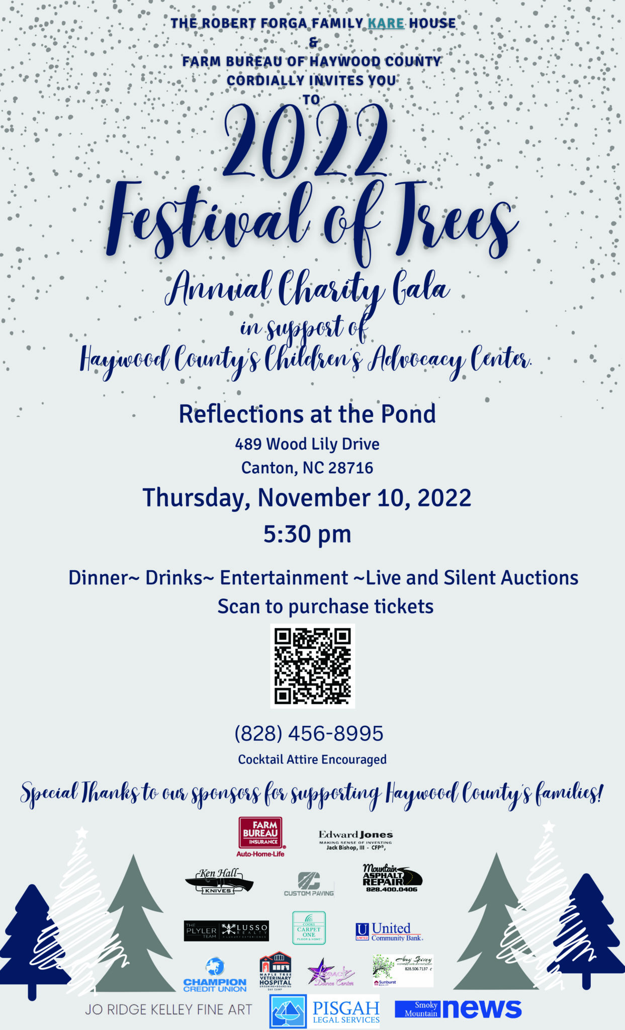 Festival of Trees 2022 Annual Charity Gala Town of Canton